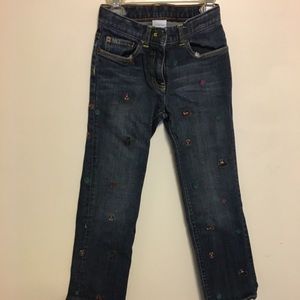 Crewcuts Girls fox/ horse straight jeans